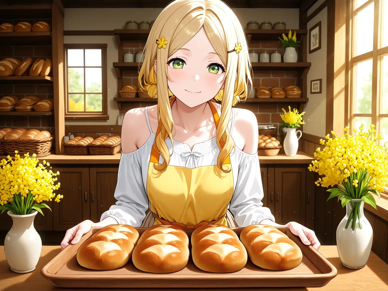 2/6 誕生花 『ナノハナ』 | の人気AIイラスト・グラビア