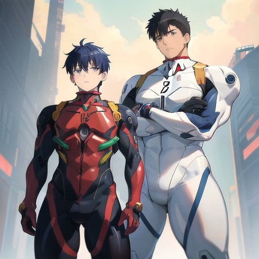 プラグスーツ男子