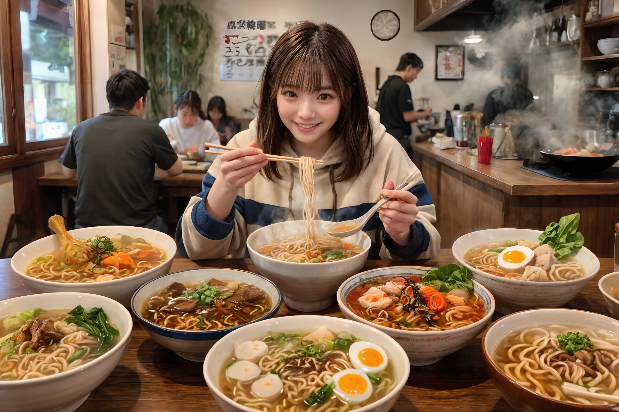 全部食べる！ | の人気AIイラスト・グラビア