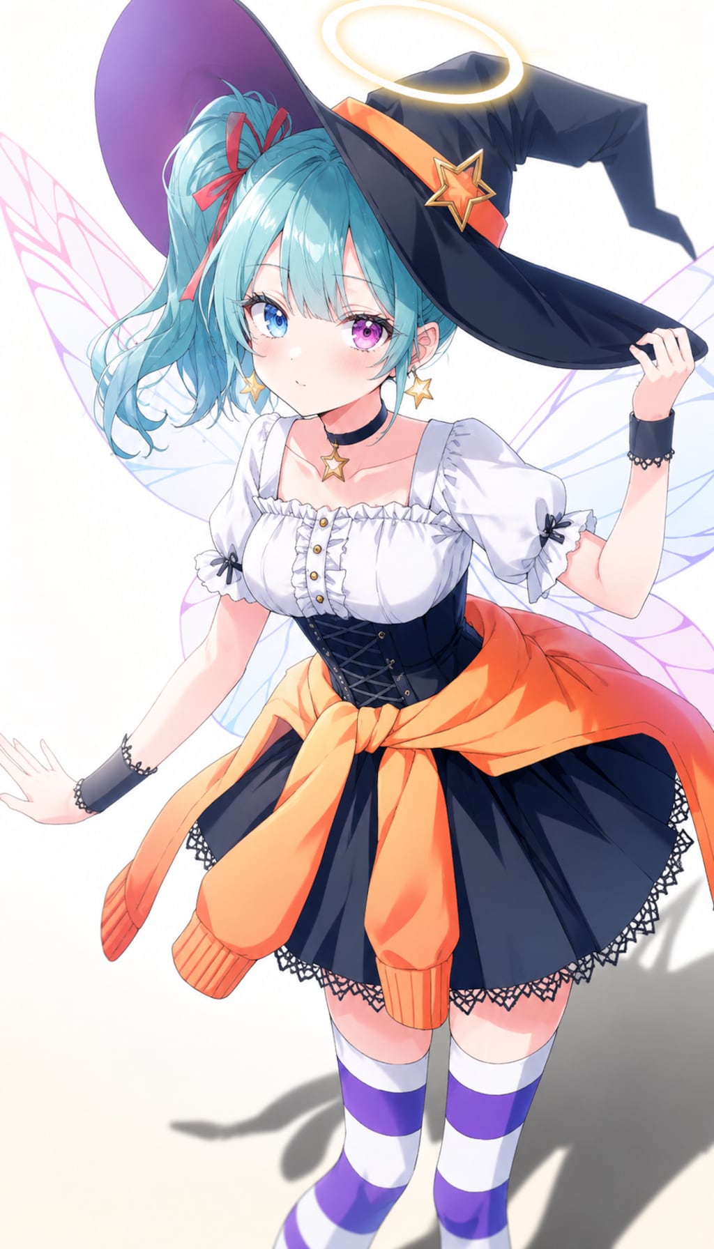 腰巻きコーデ