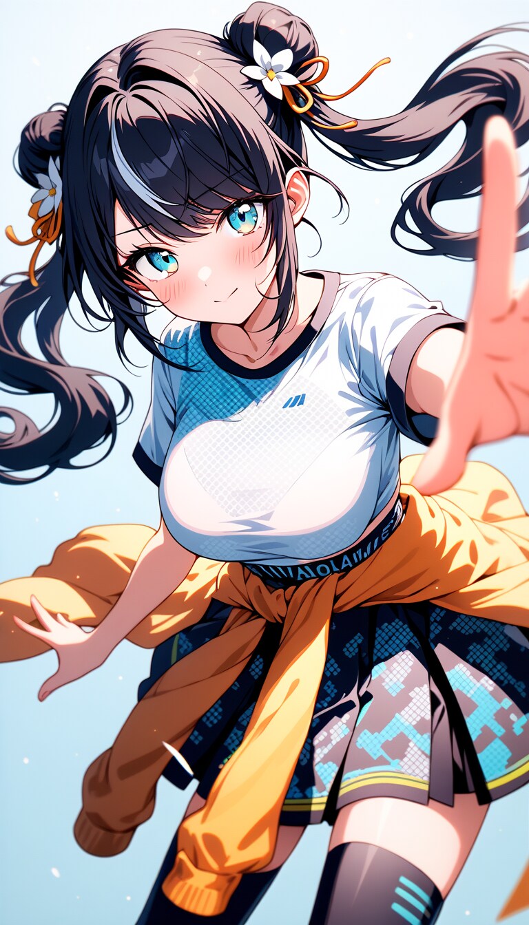 腰巻きコーデ