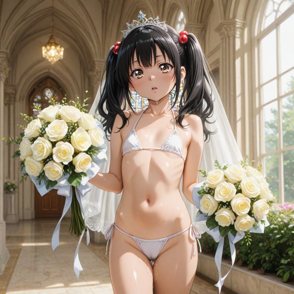 えちHオカズ801 花嫁は白ビキニ少女