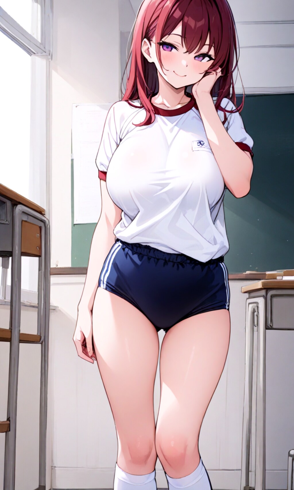 かがれ君。GPU学園ブルマ部に体験入部させられる