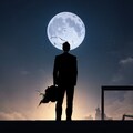 逆光、月夜、屋上にて 4枚目