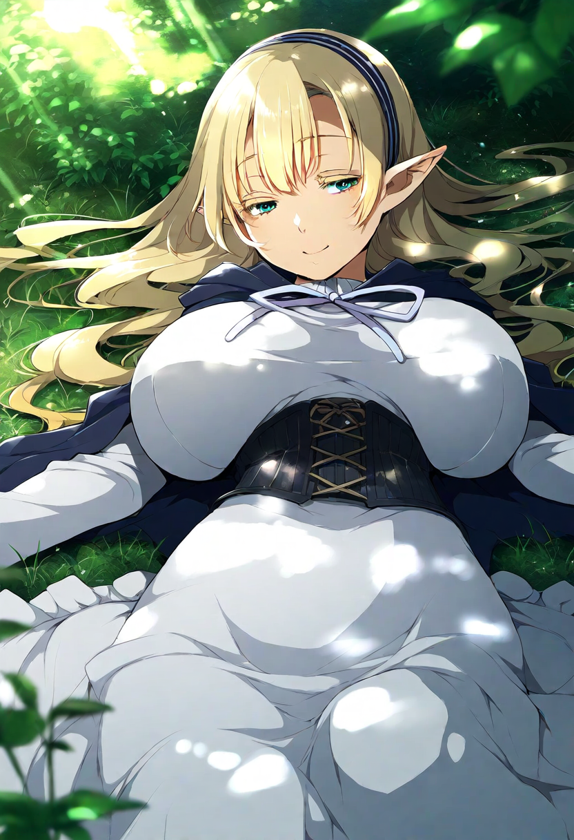 エルフの一休み