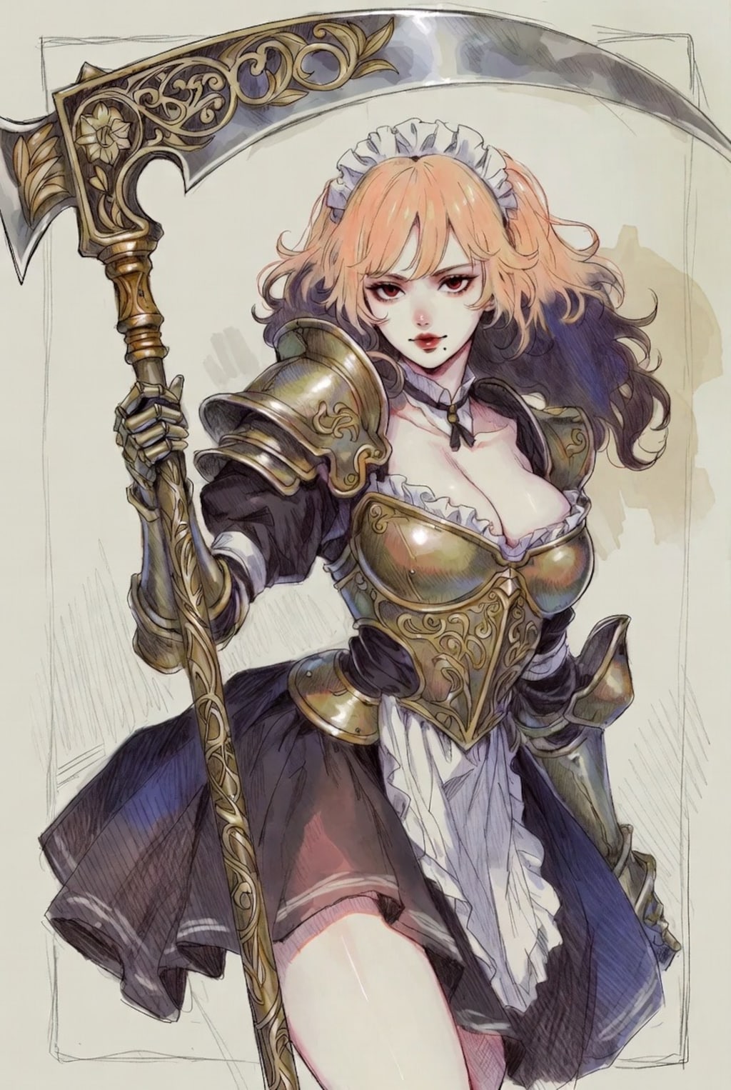 闘うメイドさん