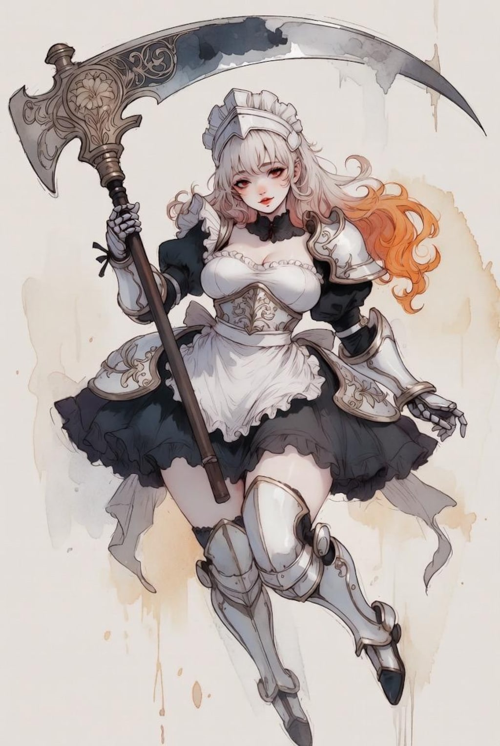 闘うメイドさん
