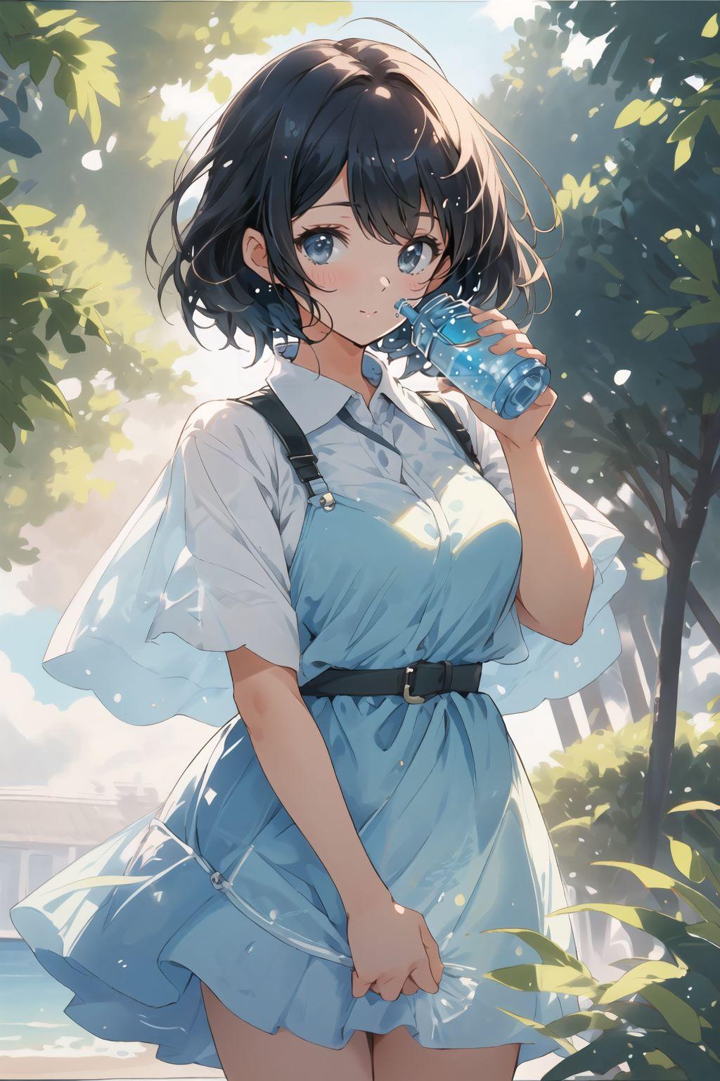 熱中症対策は、とても大事です！ | の人気AIイラスト・グラビア