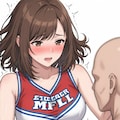 柳井由花（チアガール）_正常位 5枚目