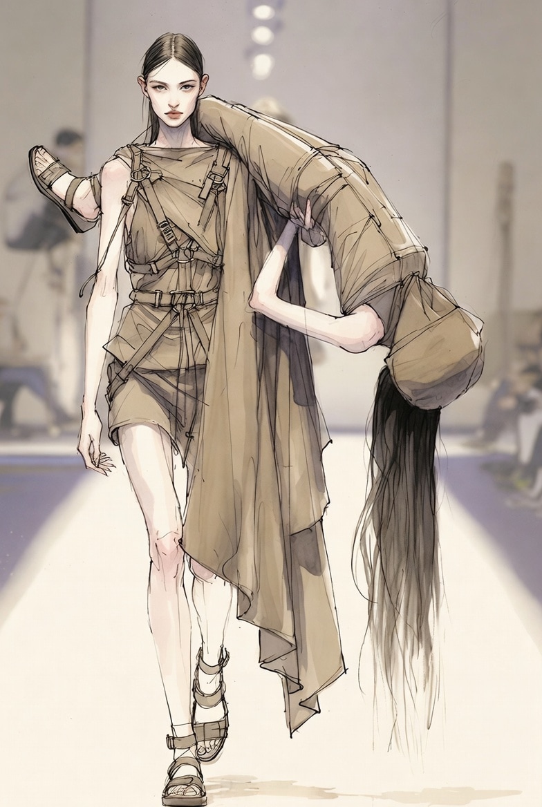 歩いてる方はかなり重いと思う | の人気AIイラスト・グラビア