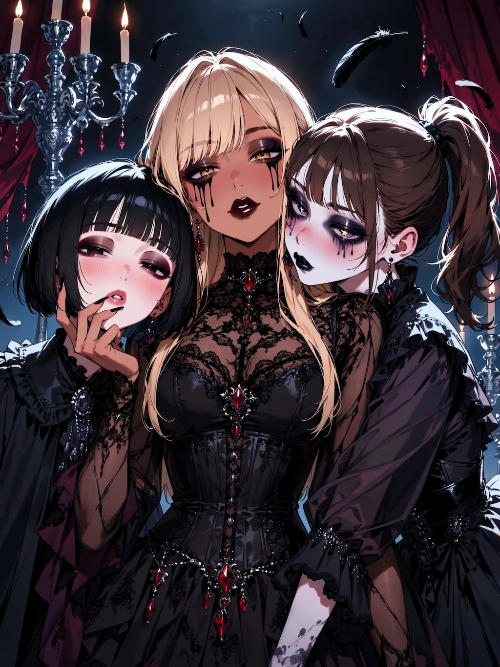 ダークゴシックホラーな黒ギャル