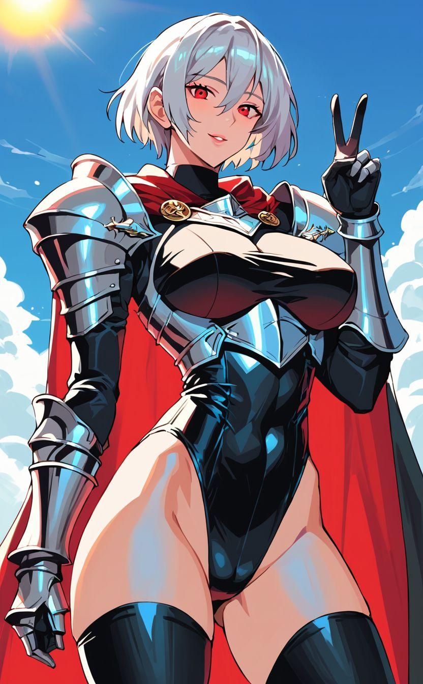 レオタード騎士３ | の人気AIイラスト・グラビア