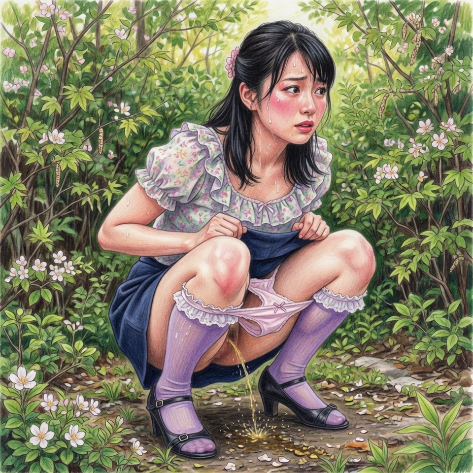 放尿女子
