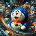 ドラえもんの抽象画 2枚目