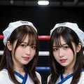 ラウンドガールのヌード画像 2枚目