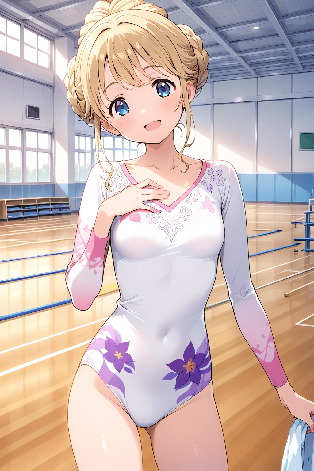 新体操部の瑛梨ちゃん✨１３６