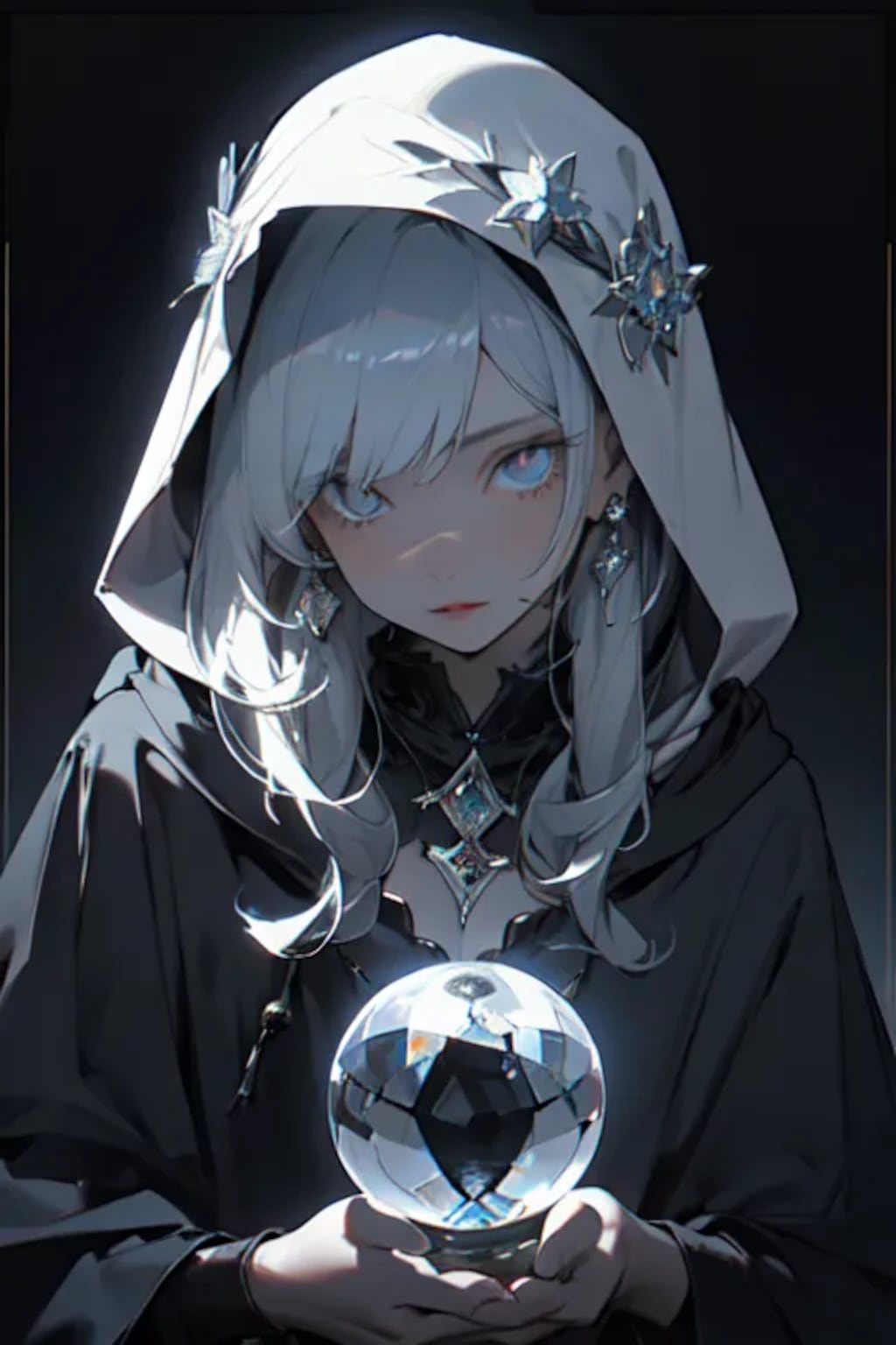 水晶と神秘の瞳