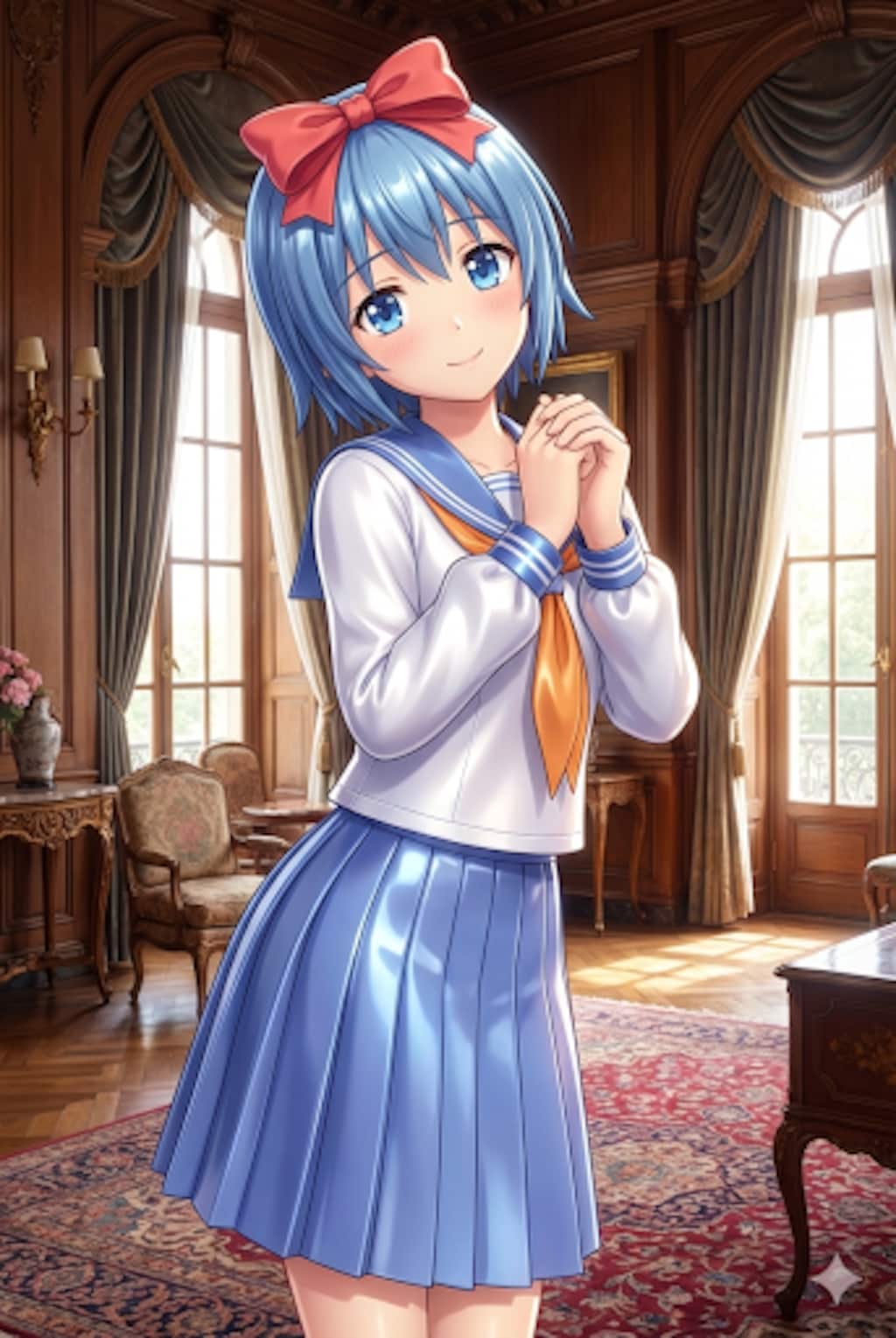 ハヤテのごとく　綾崎ハヤテ　セーラー服