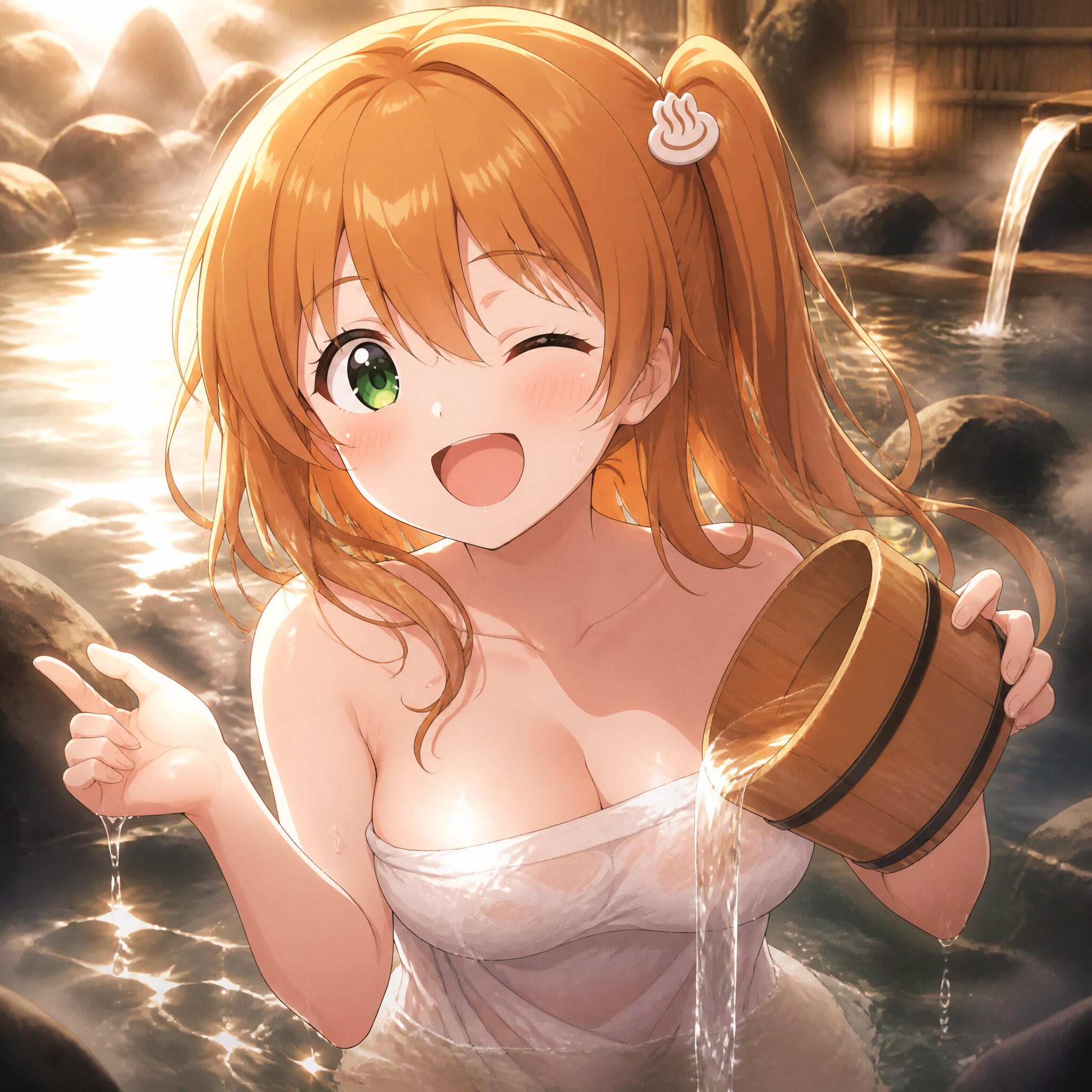 温泉（１）3時のアイドル　GPTimages2.0
