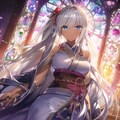 和風聖女と聖堂 5枚目