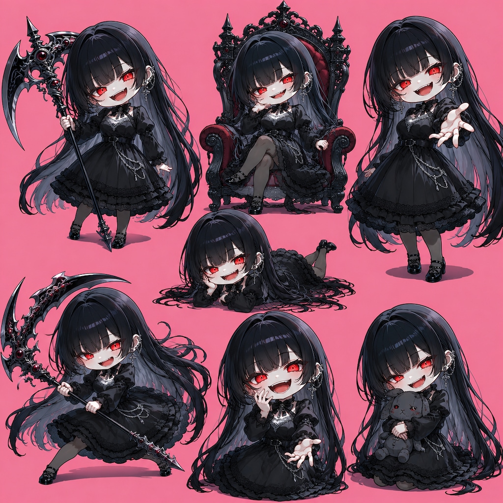 キャラデザイン同一性の保持