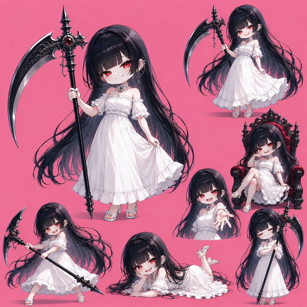 キャラデザイン同一性の保持
