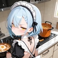 料理中に何してるんですか、後にしてください( ･᷄ὢ･᷅ ) 2枚目