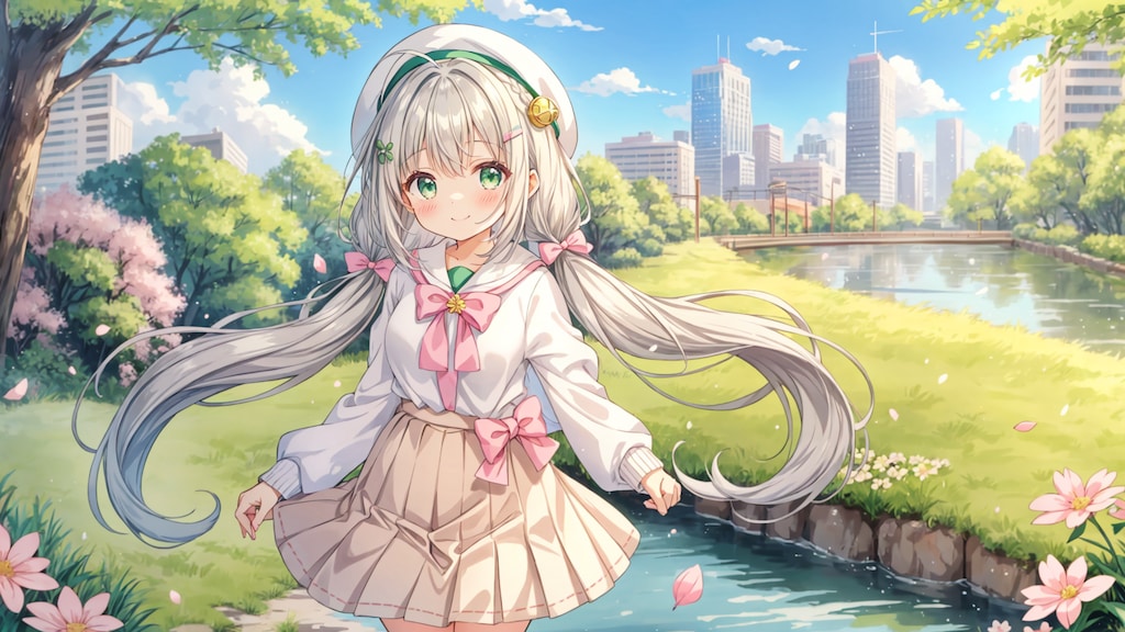 流れる川