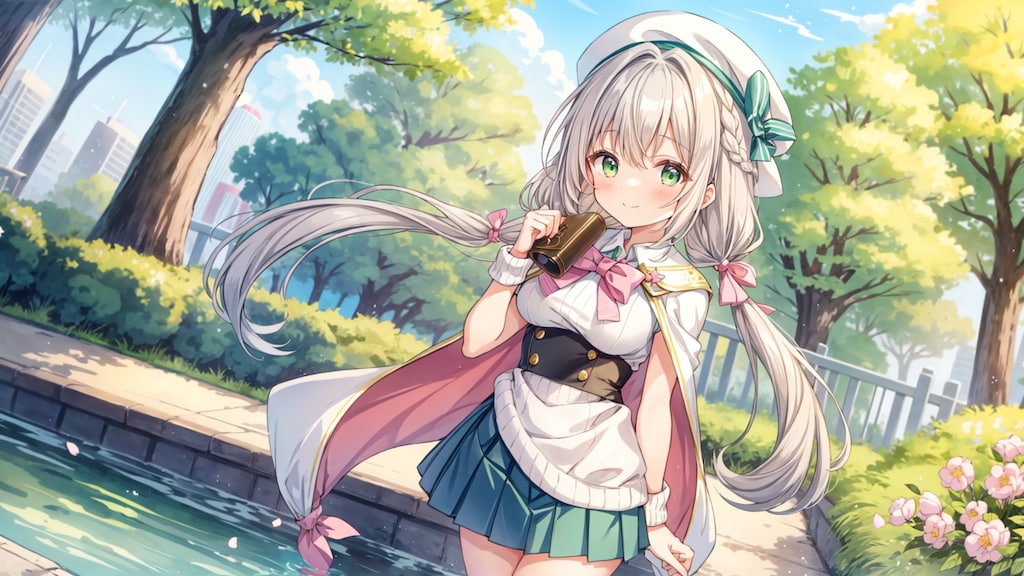 流れる川