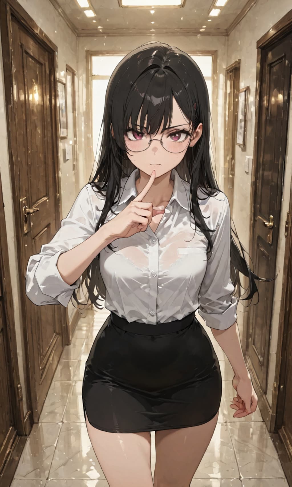 なんか後輩ちゃんが怒ってる