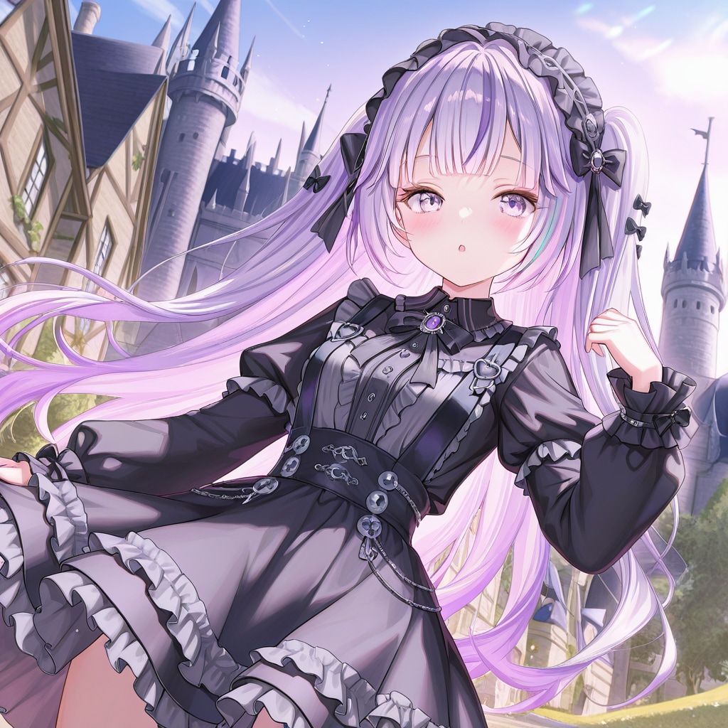 ねむちゃん065～ゴシック風に着飾って～ | の人気AIイラスト・グラビア