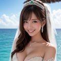 ローブデコルテの花嫁 4枚目
