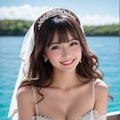 ローブデコルテの花嫁 3枚目