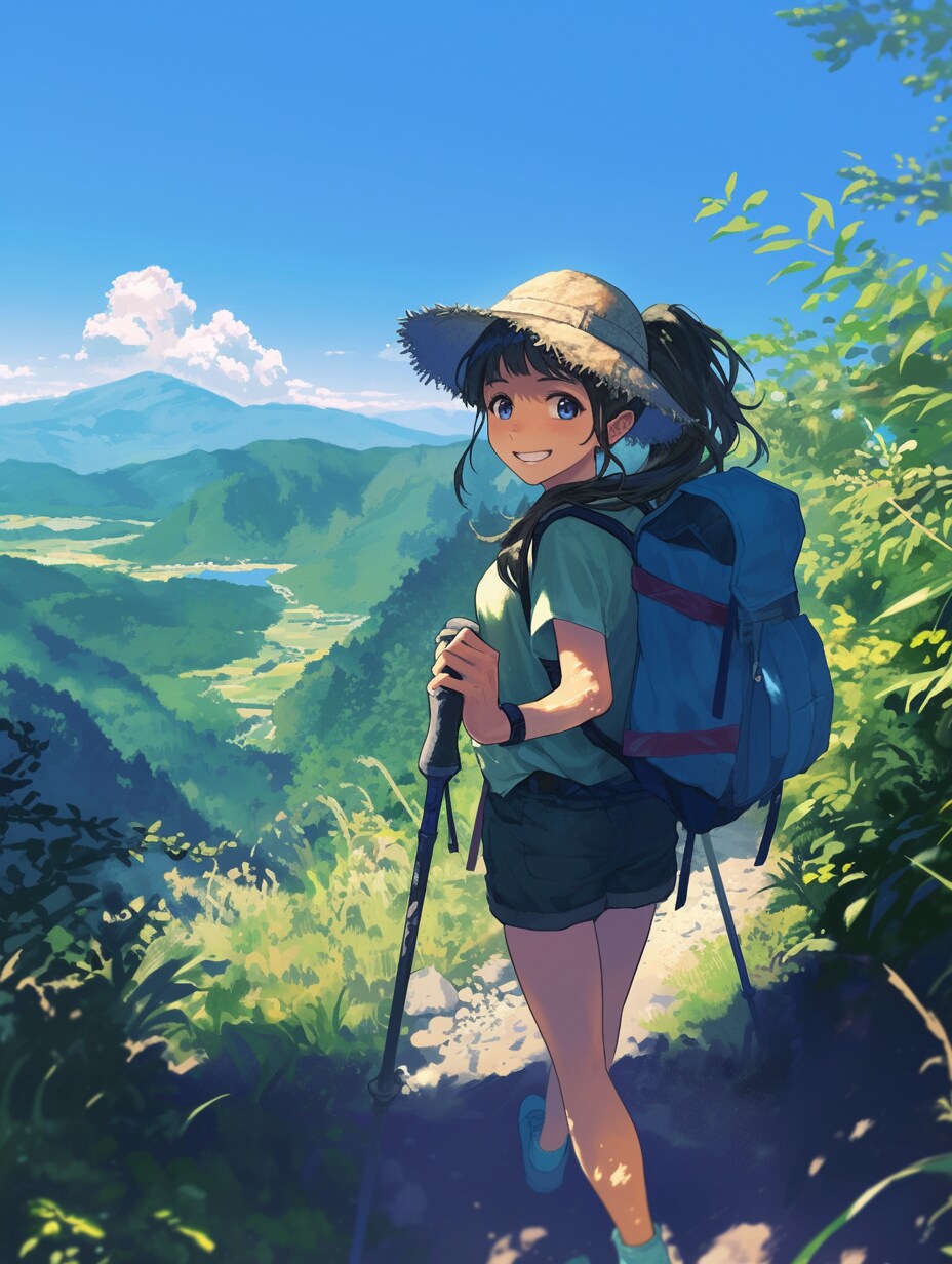 旅する少女87 | の人気AIイラスト・グラビア