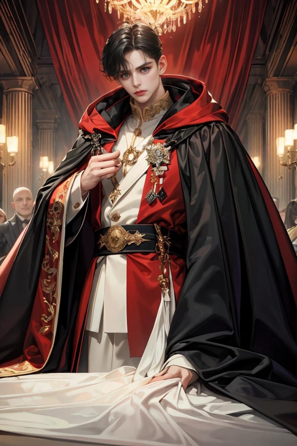 美男子王子 礼服 式典