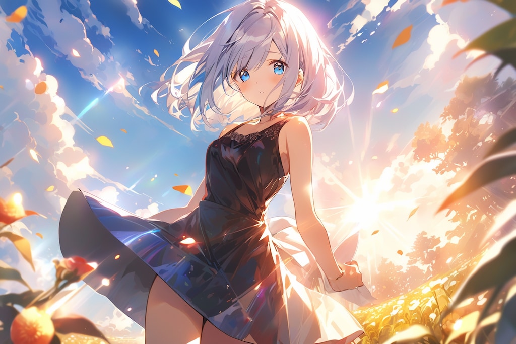 神々しい女の子