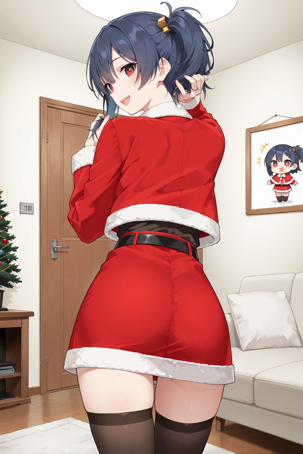 サンタは振り向いてからが本番