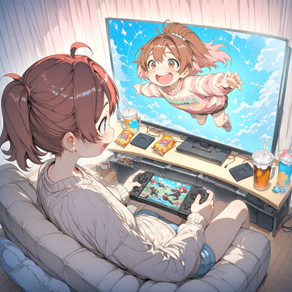 ゲームの中のあの子が現実世界にやって来た⁉︎