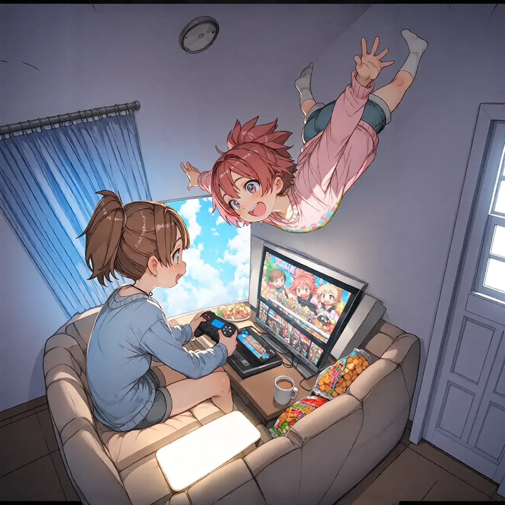 ゲームの中のあの子が現実世界にやって来た⁉︎