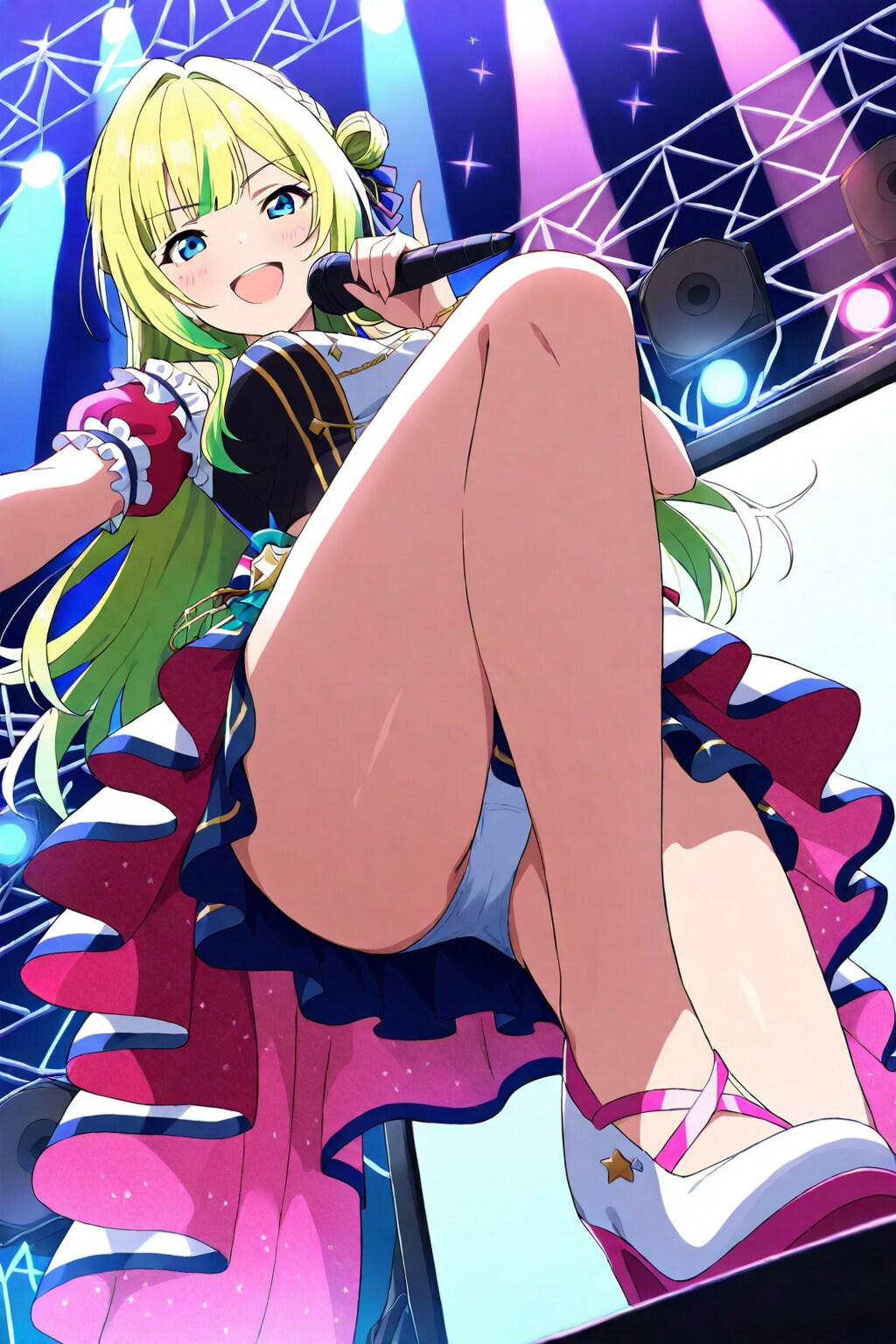 ガールズバンドボーカルのパンチラ(FENRIR)