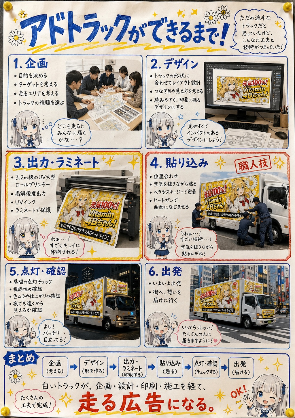 【社会科発表】アドトラックができるまで！