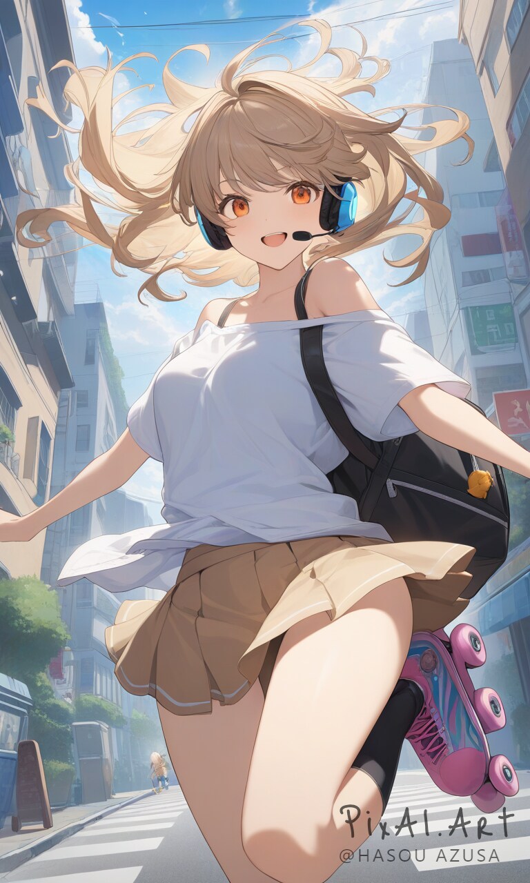 ウーバー少女は今日も行く！