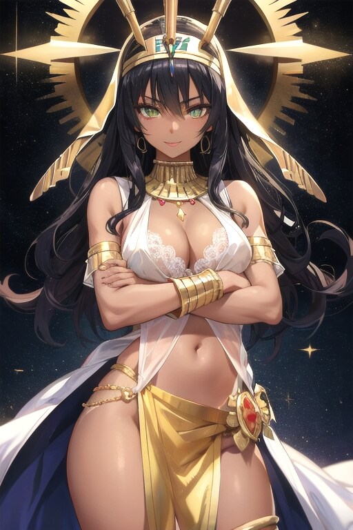 女王というより女神っぽい