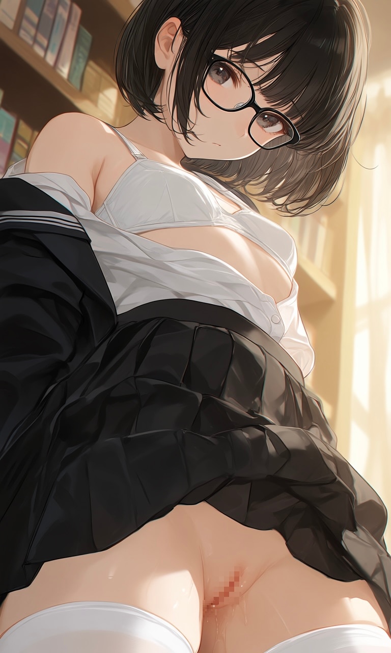 黒髪放課後8