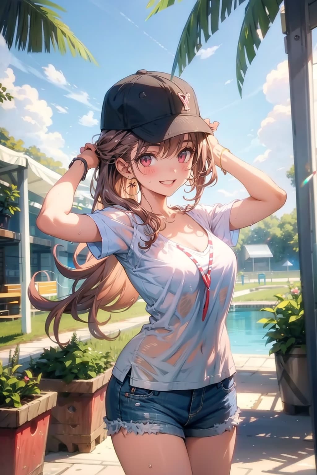 帽子を被った彼女 | の人気AIイラスト・グラビア
