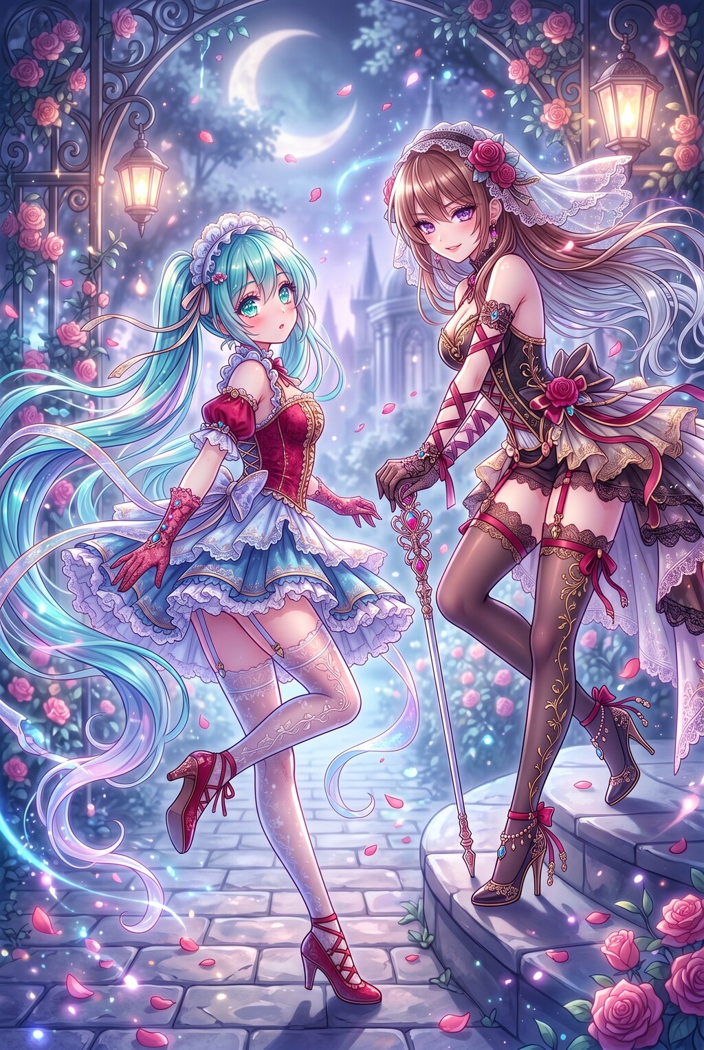 薔薇の夜に舞う幻想姫
