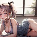 タンクトップ少女 3枚目
