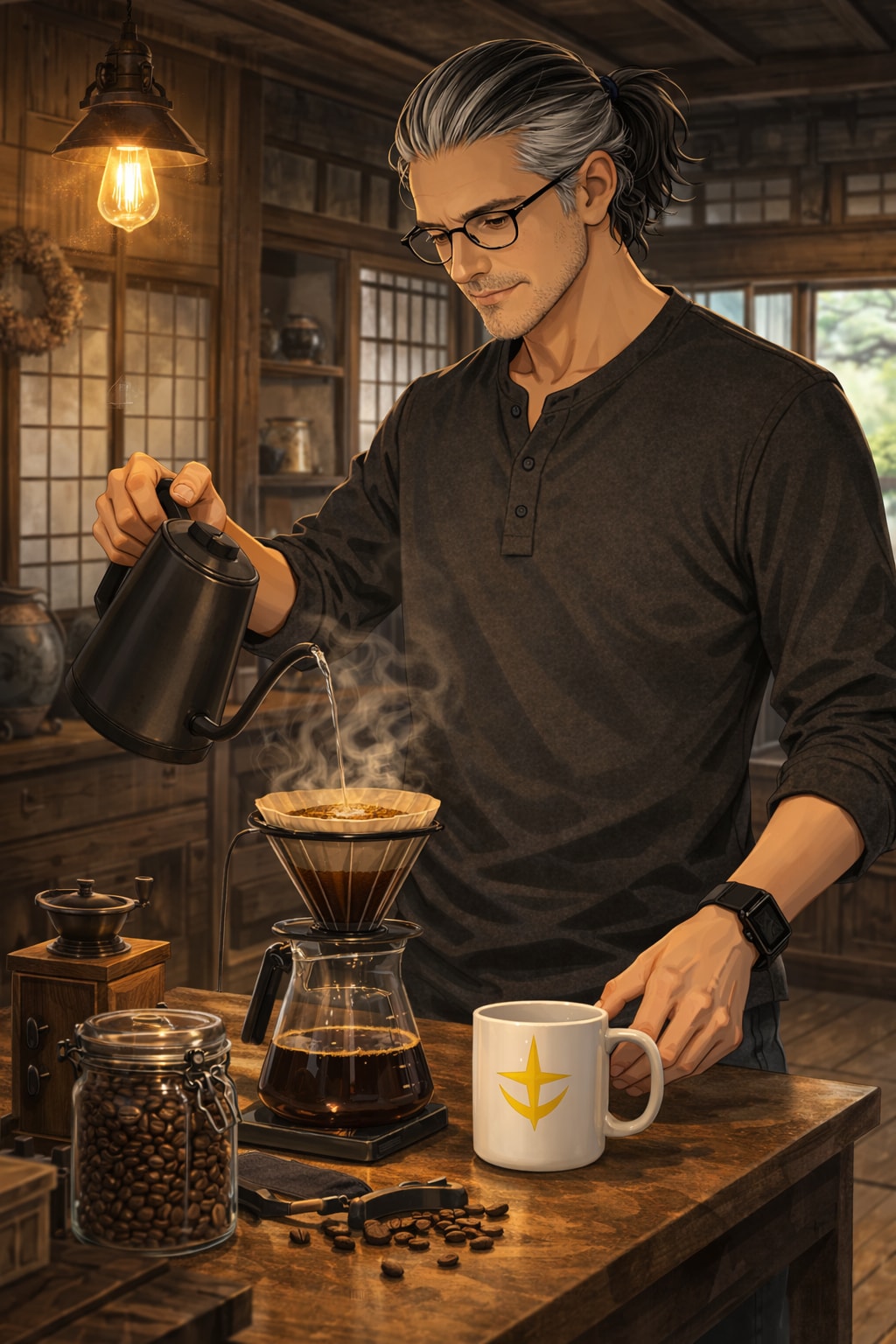 引退オジサンの朝