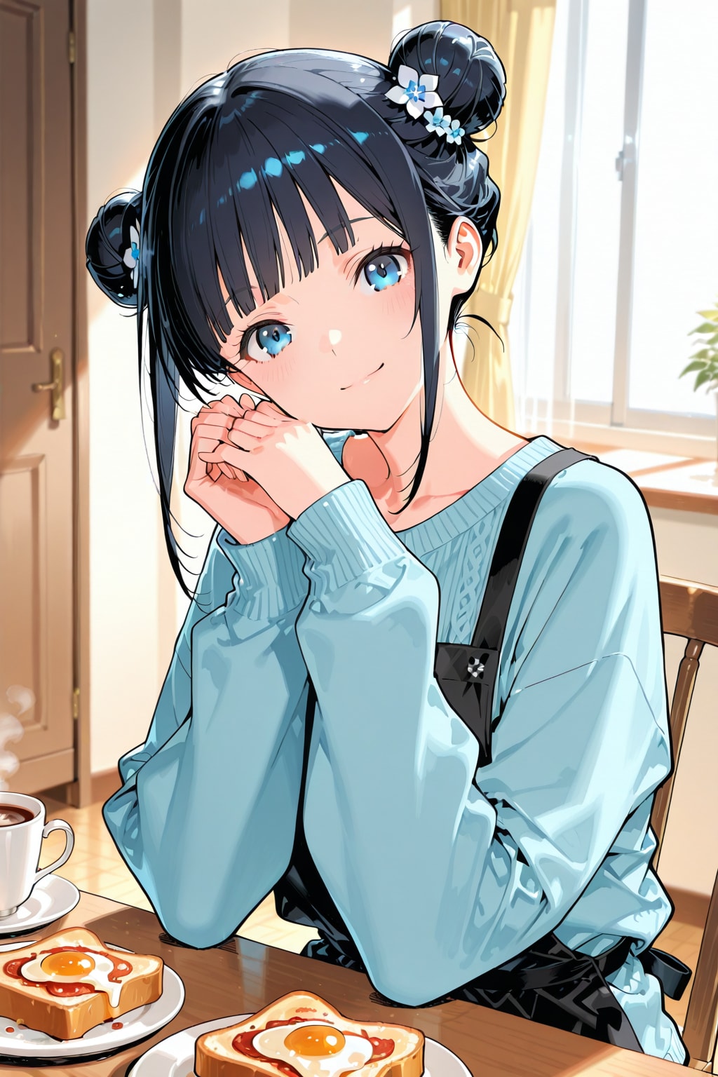 おだんごちゃん🍡✨と朝ごはん🍚✨　3/27