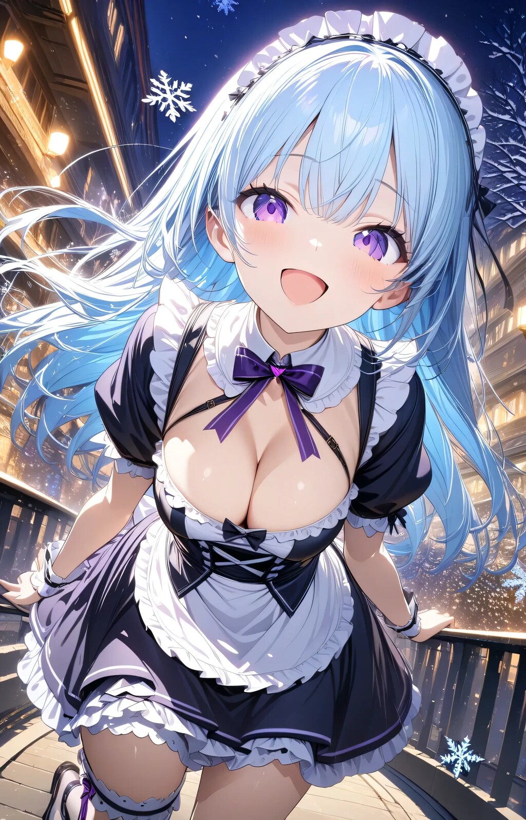 ご主人様〜外が綺麗ですよ〜✨スーパーメイド